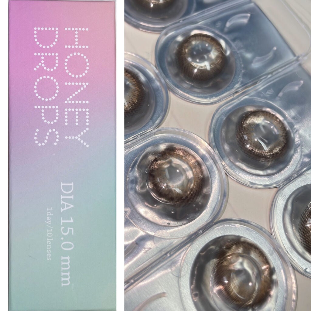 ハニードロップス/HONEY DROPS/カラーコンタクトレンズを使ったクチコミ(2枚目)