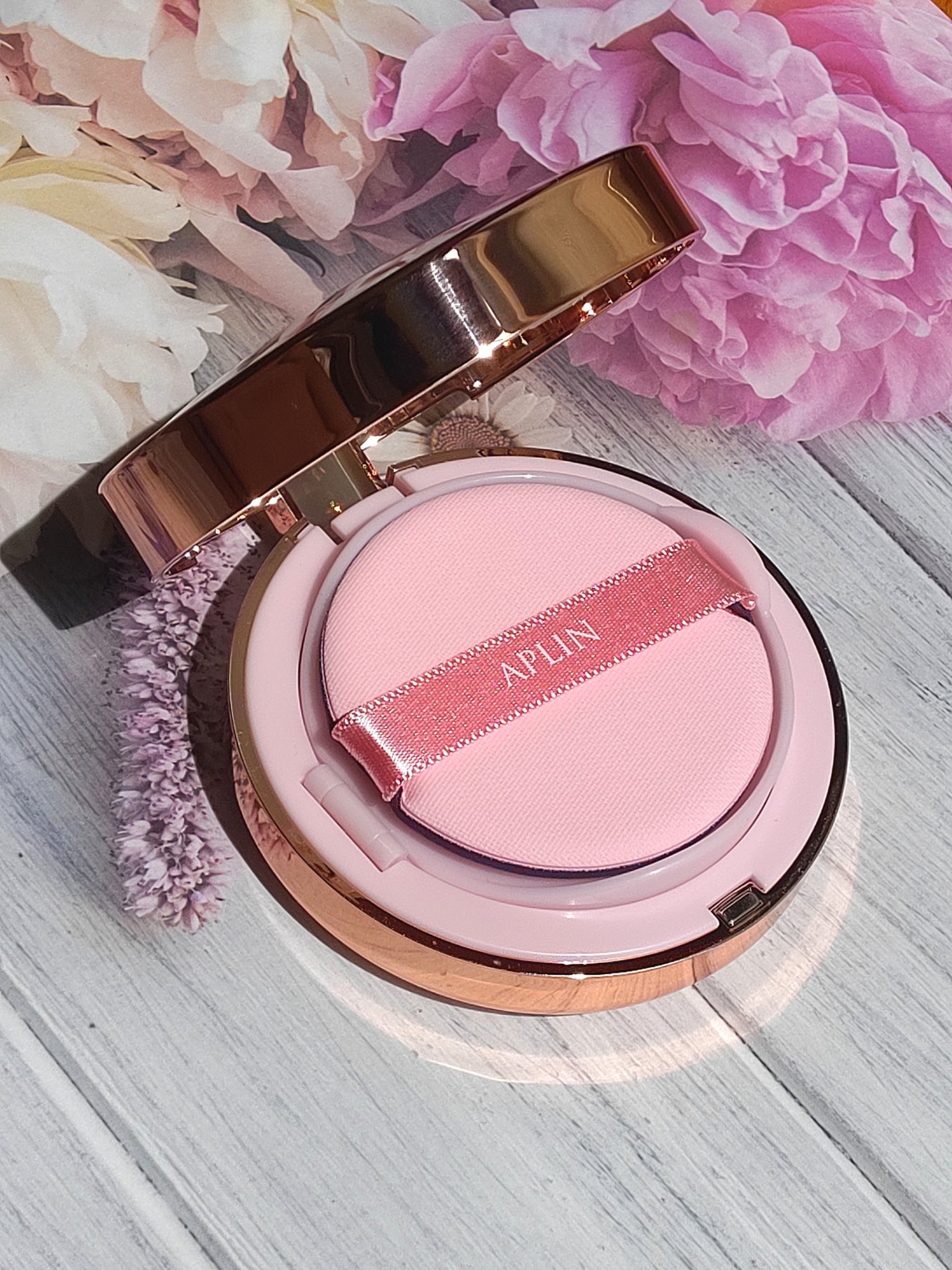 ピンクティーツリーカバーアップグロウクッション/APLIN/クッションファンデーションを使ったクチコミ（2枚目）