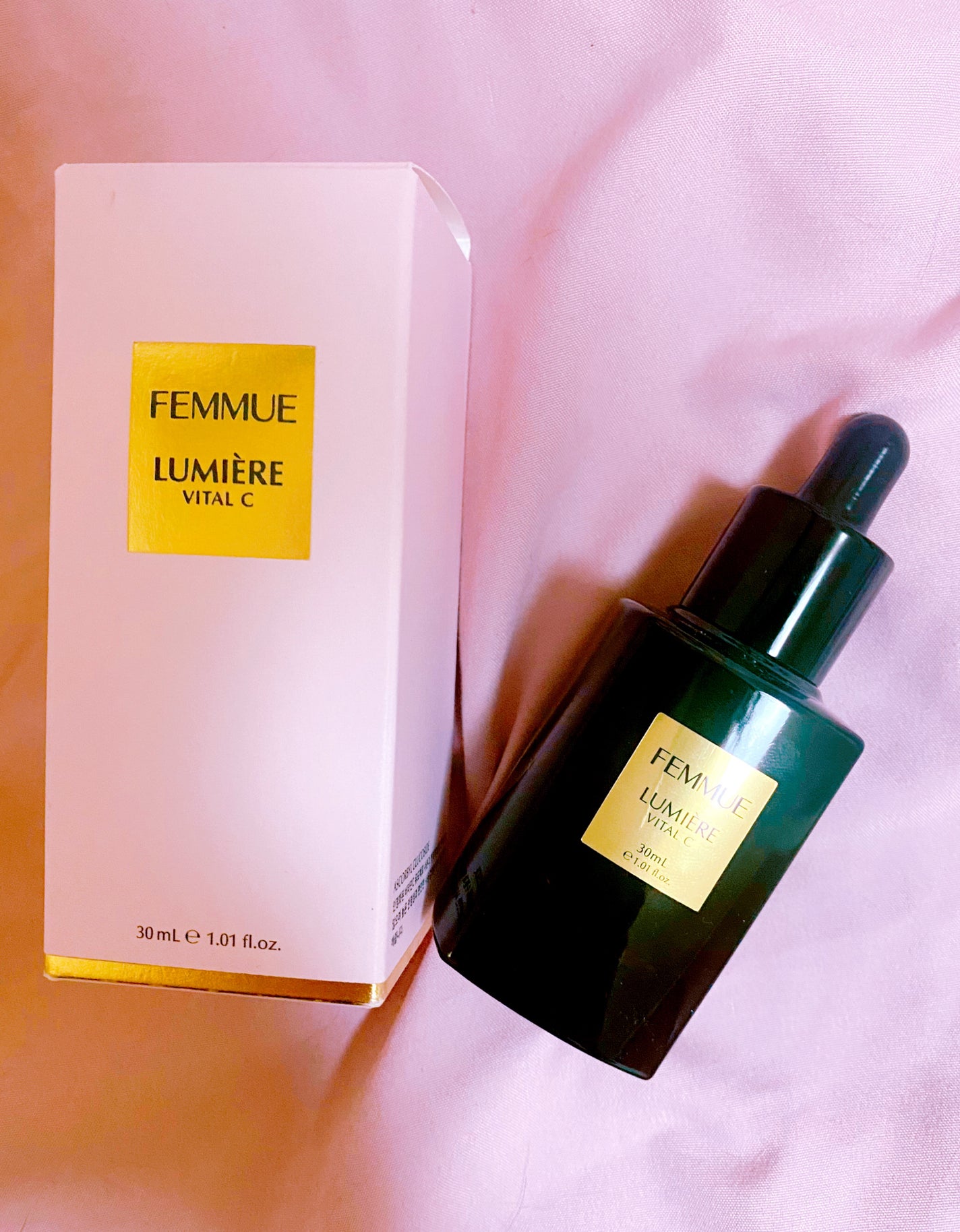 ルミエール ヴァイタルC/FEMMUE/ブースター・導入液を使ったクチコミ(1枚目)