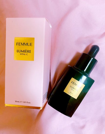 ルミエール ヴァイタルC/FEMMUE/ブースター・導入液を使ったクチコミ(1枚目)