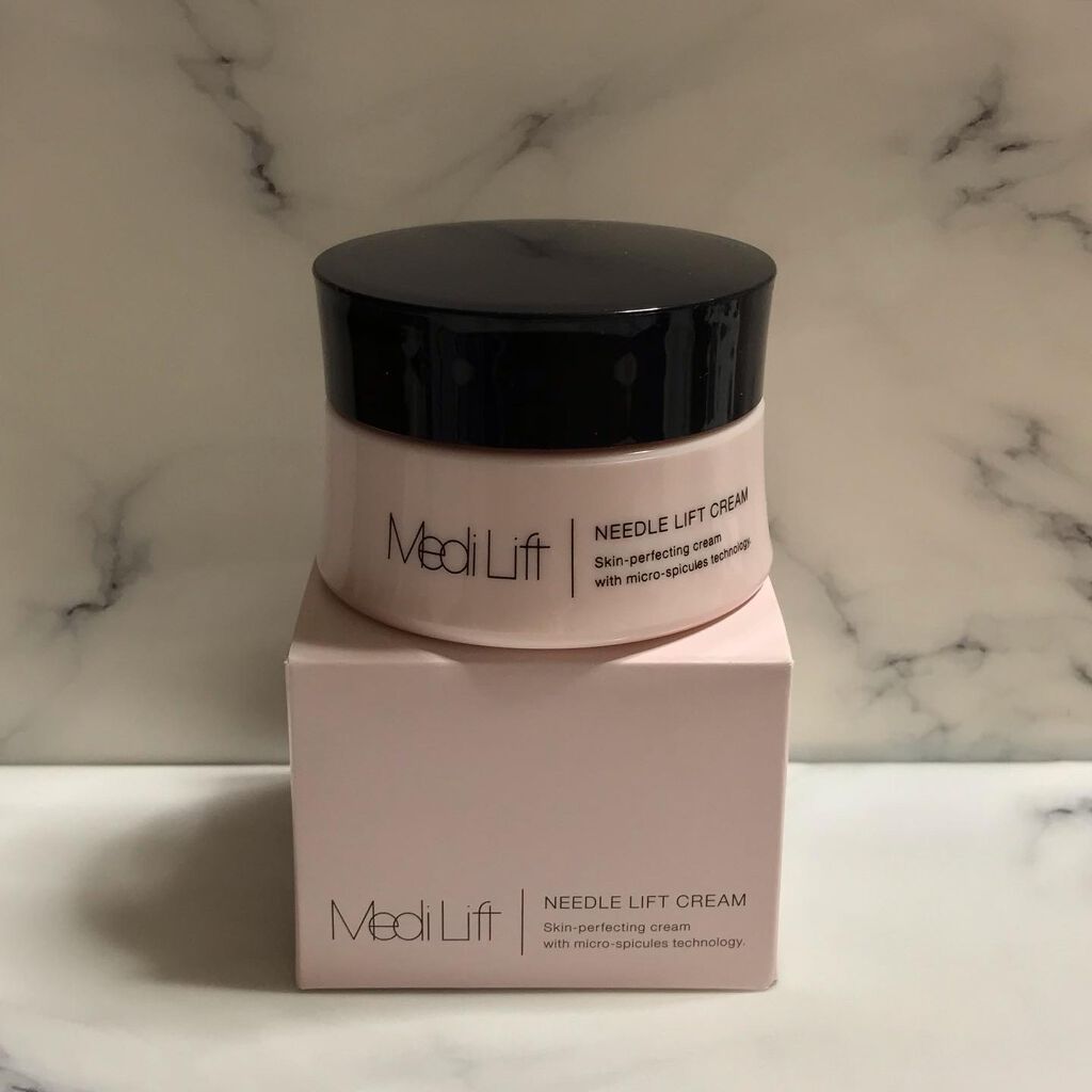 メディリフト ニードルリフトクリーム/YA-MAN TOKYO JAPAN/フェイスクリームを使ったクチコミ（2枚目）