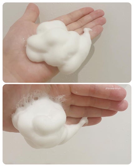 吸着スパークリングシャンプー /MoccHi SKIN/市販シャンプーを使ったクチコミ(3枚目)