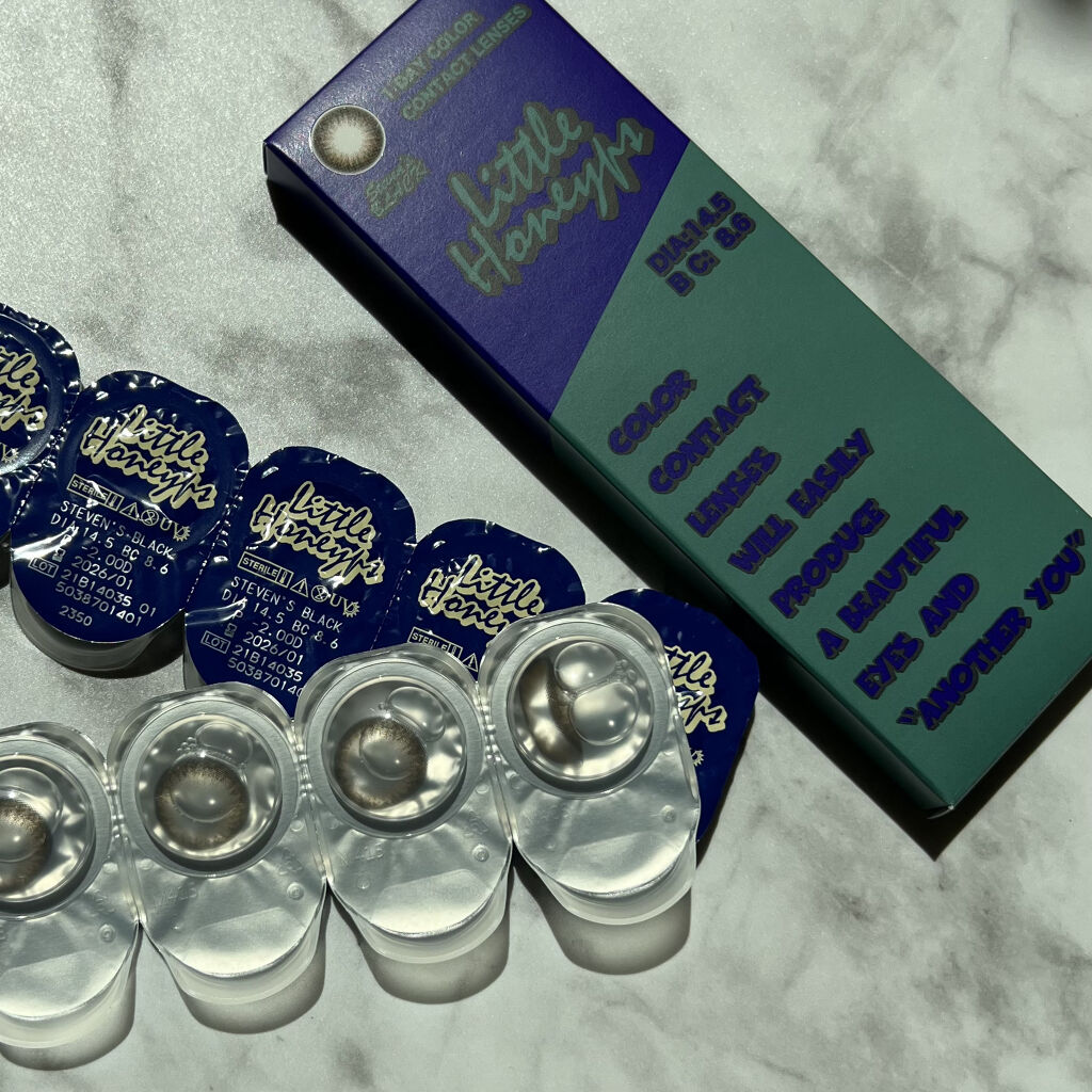 Little Honeyps 1day まあたそプロデュース/リトルハニップ/ワンデー（１DAY）カラコンを使ったクチコミ（2枚目）