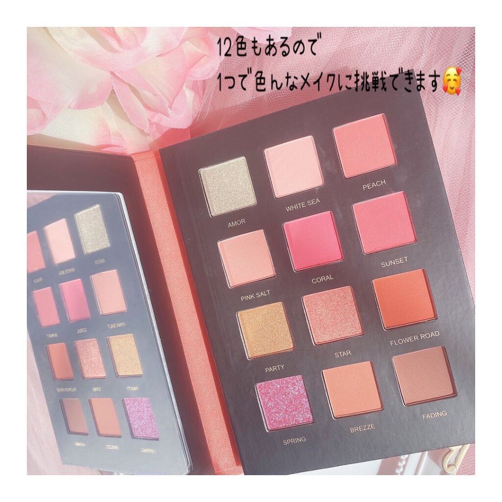 星空12色アイシャドウパレット/VCND/アイシャドウパレットを使ったクチコミ（2枚目）