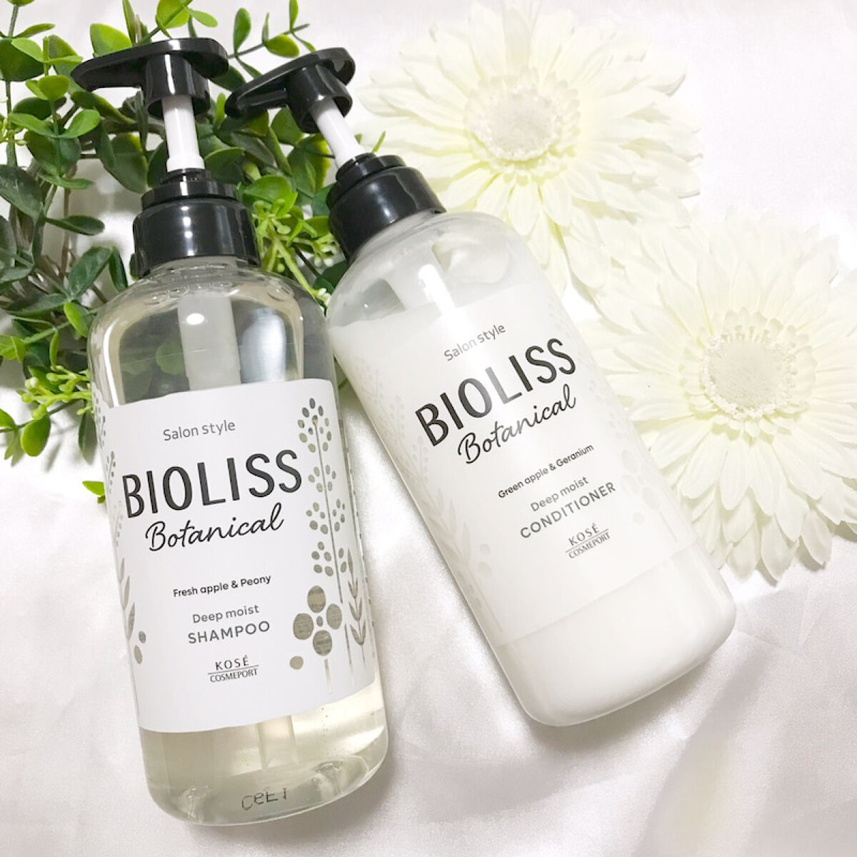 SSビオリス ボタニカル シャンプー／ヘアコンディショナー(ディープモイスト)/SSビオリス/市販シャンプーを使ったクチコミ（2枚目）