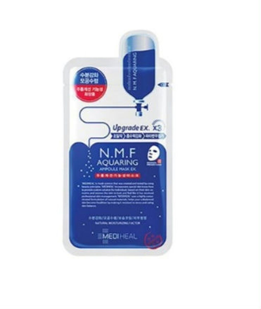 N.M.FアクアアンプルマスクJEX/MEDIHEAL/シートマスク・パックを使ったクチコミ(1枚目)