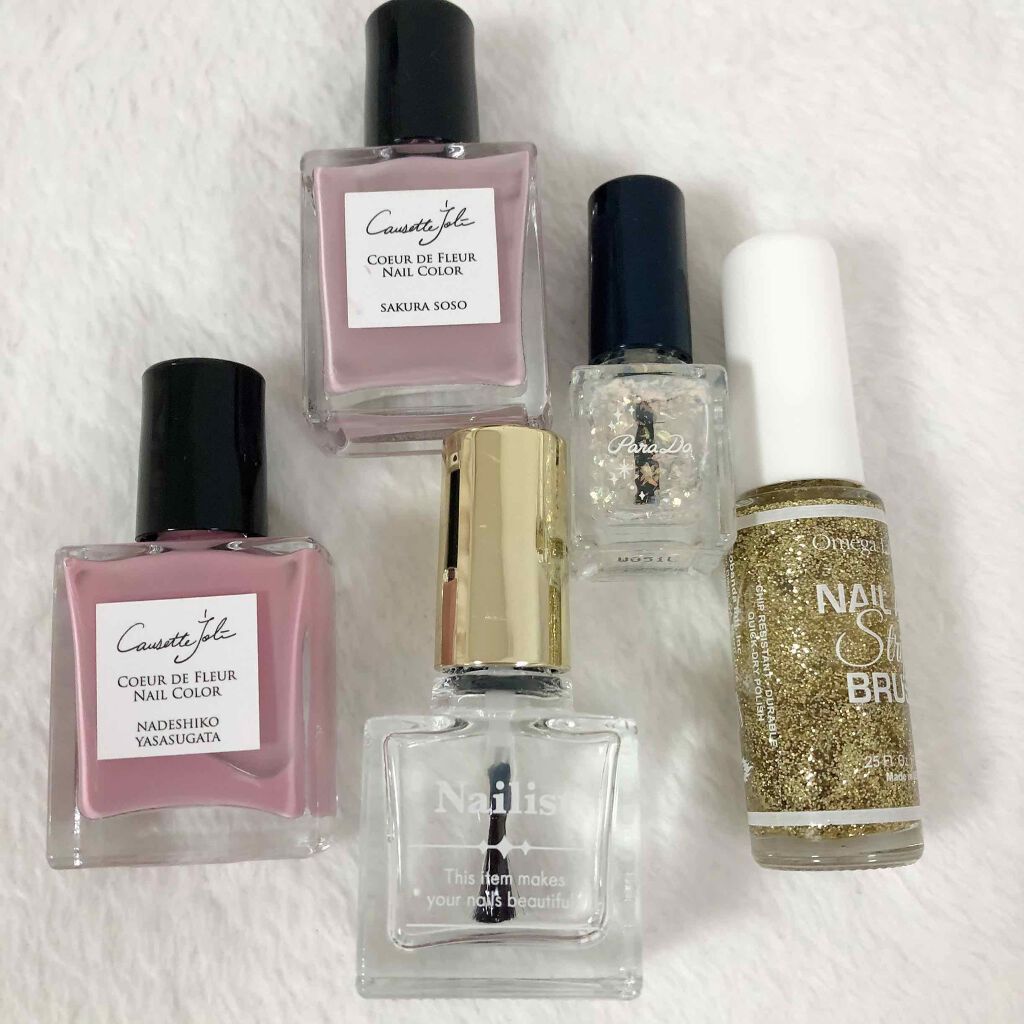 Coeur de Fleur Nail Color SAKURA SOSO 【さくらそそ】/Causette.Joli/マニキュアを使ったクチコミ（2枚目）
