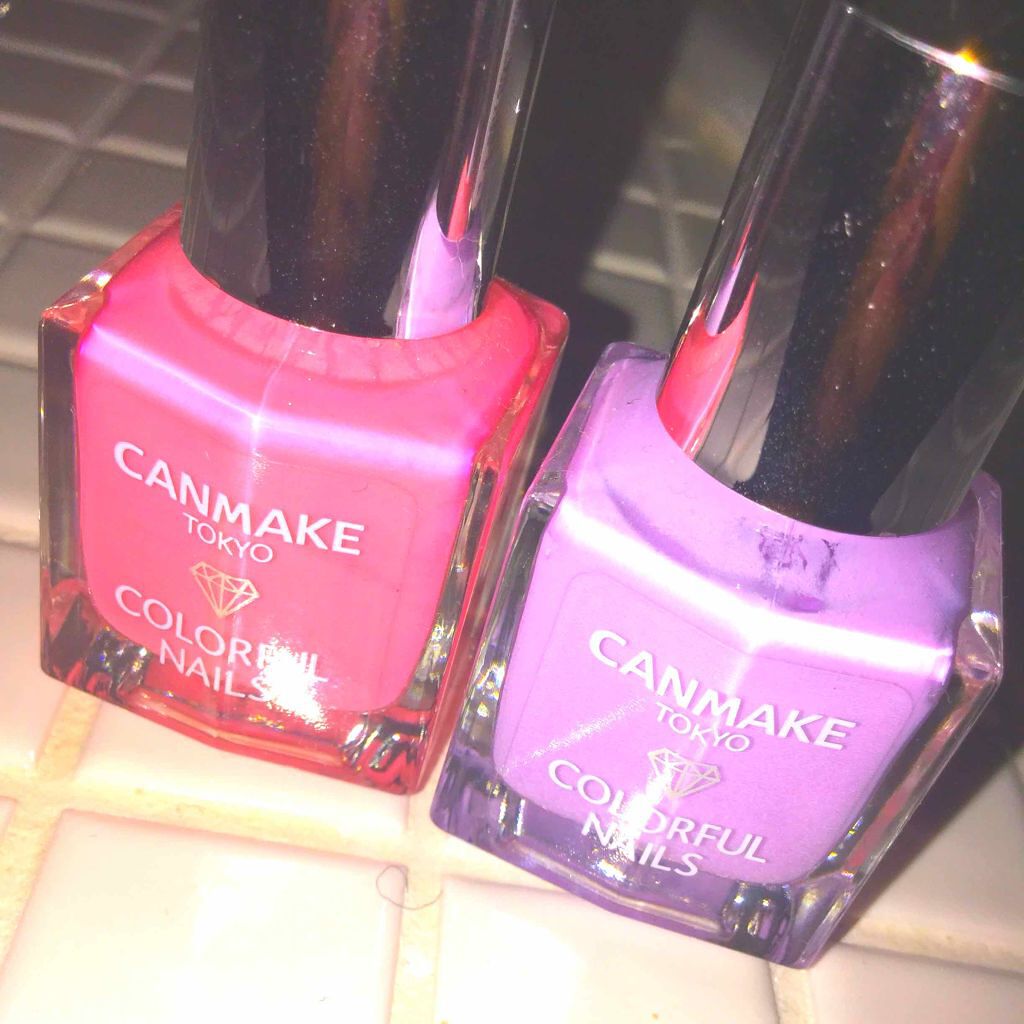 カラフルネイルズ/キャンメイク/マニキュアを使ったクチコミ(1枚目)