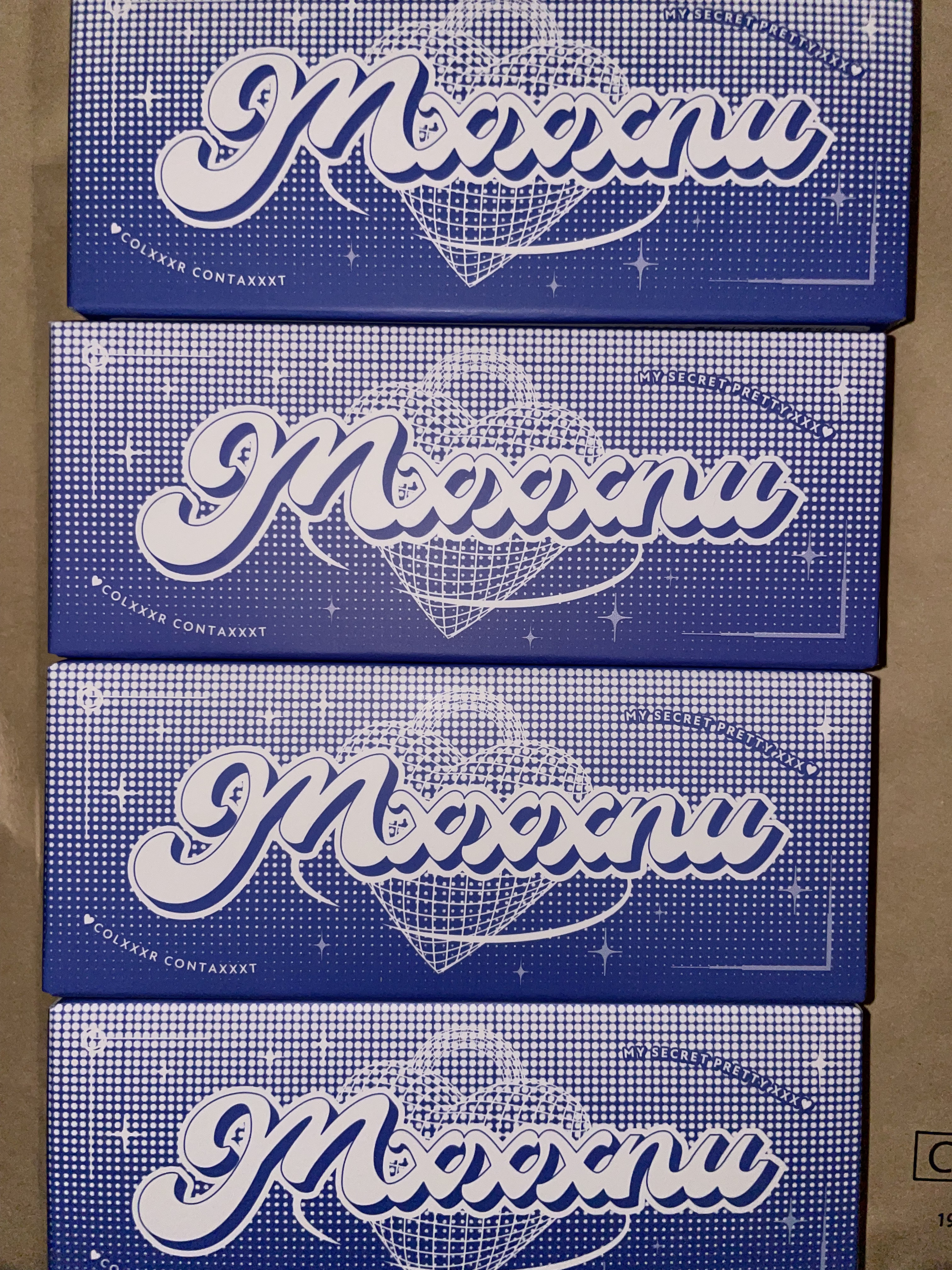 Mxxxnu 1month milk gummy chai darkbrown（チャイダークブラウン）/Mxxxnu/１ヶ月（１MONTH）カラコンを使ったクチコミ（1枚目）