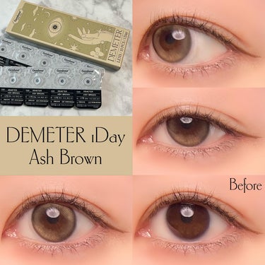 DEMETER 1day/Gemhour lens/カラーコンタクトレンズを使ったクチコミ（4枚目）