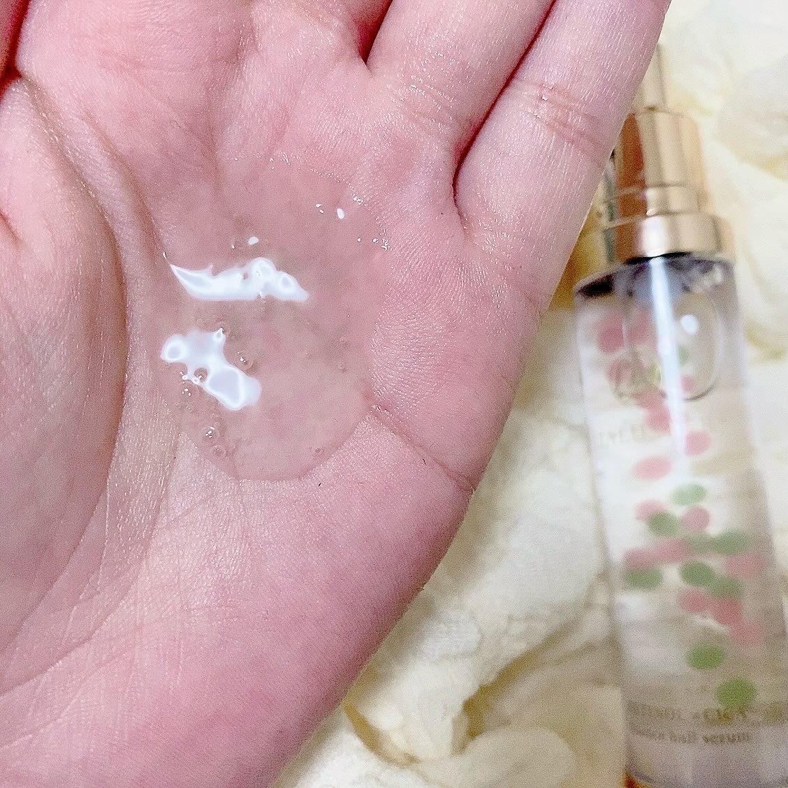 レチノール×シカ バウンスボールセラム/LIALUSTER/美容液を使ったクチコミ（3枚目）