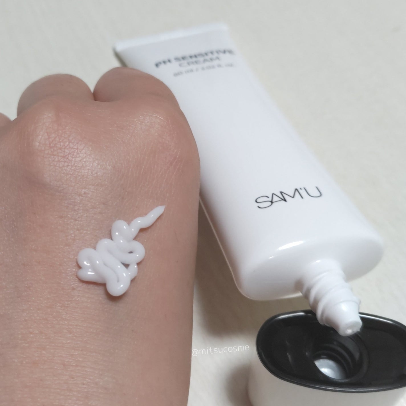 サミュ PHセンシティブクリーム/SAM'U/フェイスクリームを使ったクチコミ(2枚目)