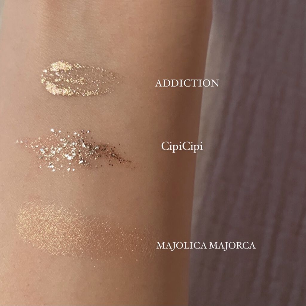 グリッターイルミネーションライナー/CipiCipi/リキッドアイライナーを使ったクチコミ（2枚目）