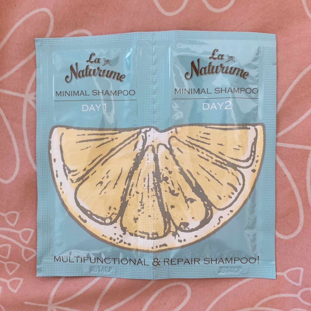 ミニマルシャンプー/ラ・ナチュルム/市販シャンプーを使ったクチコミ(1枚目)