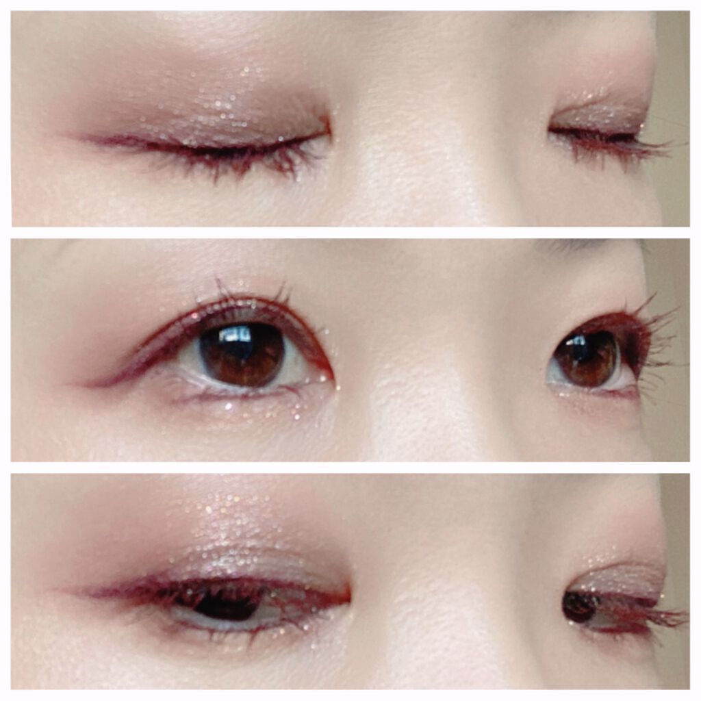 ジェルアイライナー/CEZANNE/ジェルアイライナーを使ったクチコミ（3枚目）