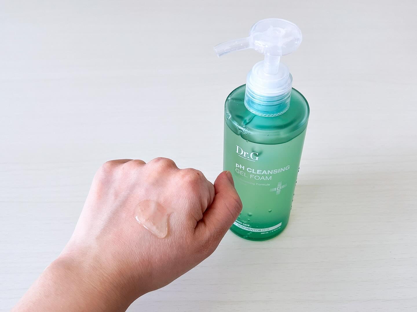弱酸性クレンジングジェルフォーム/Dr.G/その他洗顔料を使ったクチコミ（2枚目）