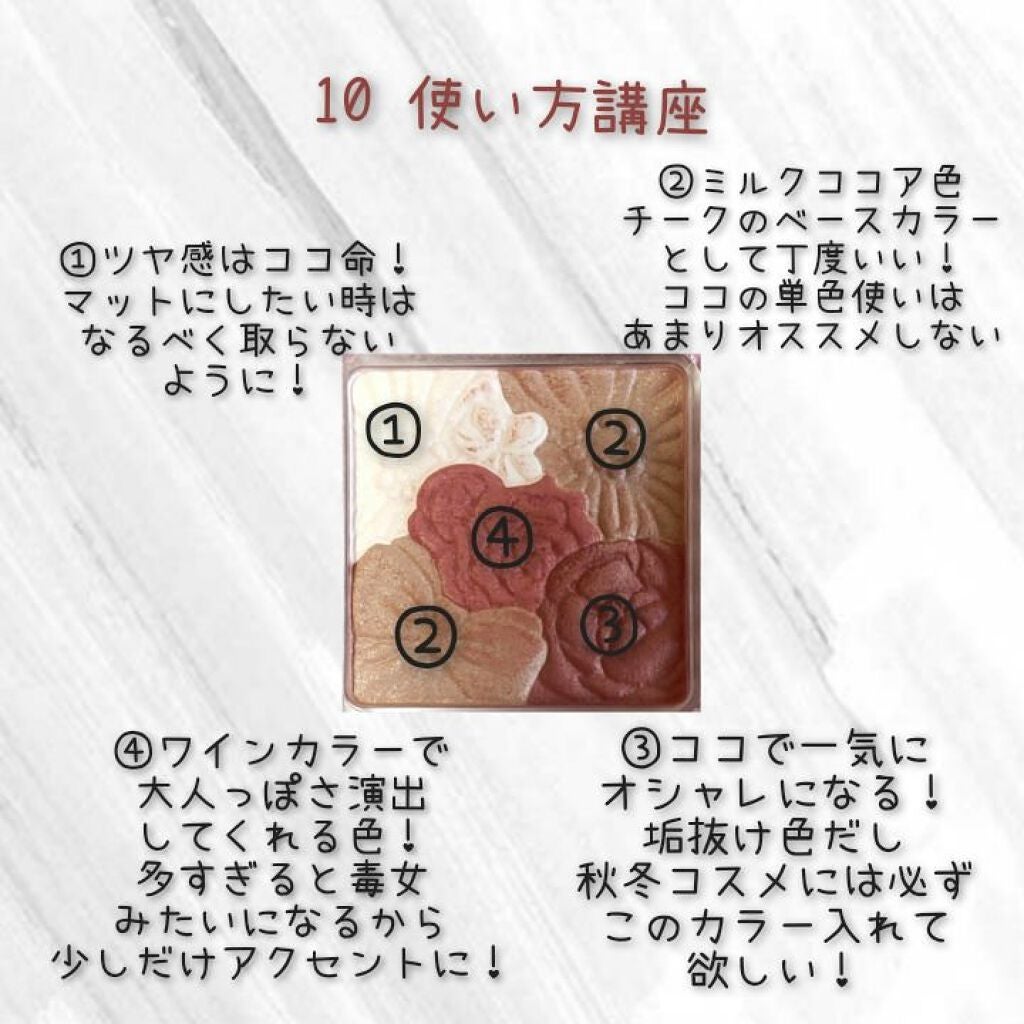 グロウフルールチークス/キャンメイク/パウダーチークを使ったクチコミ(3枚目)