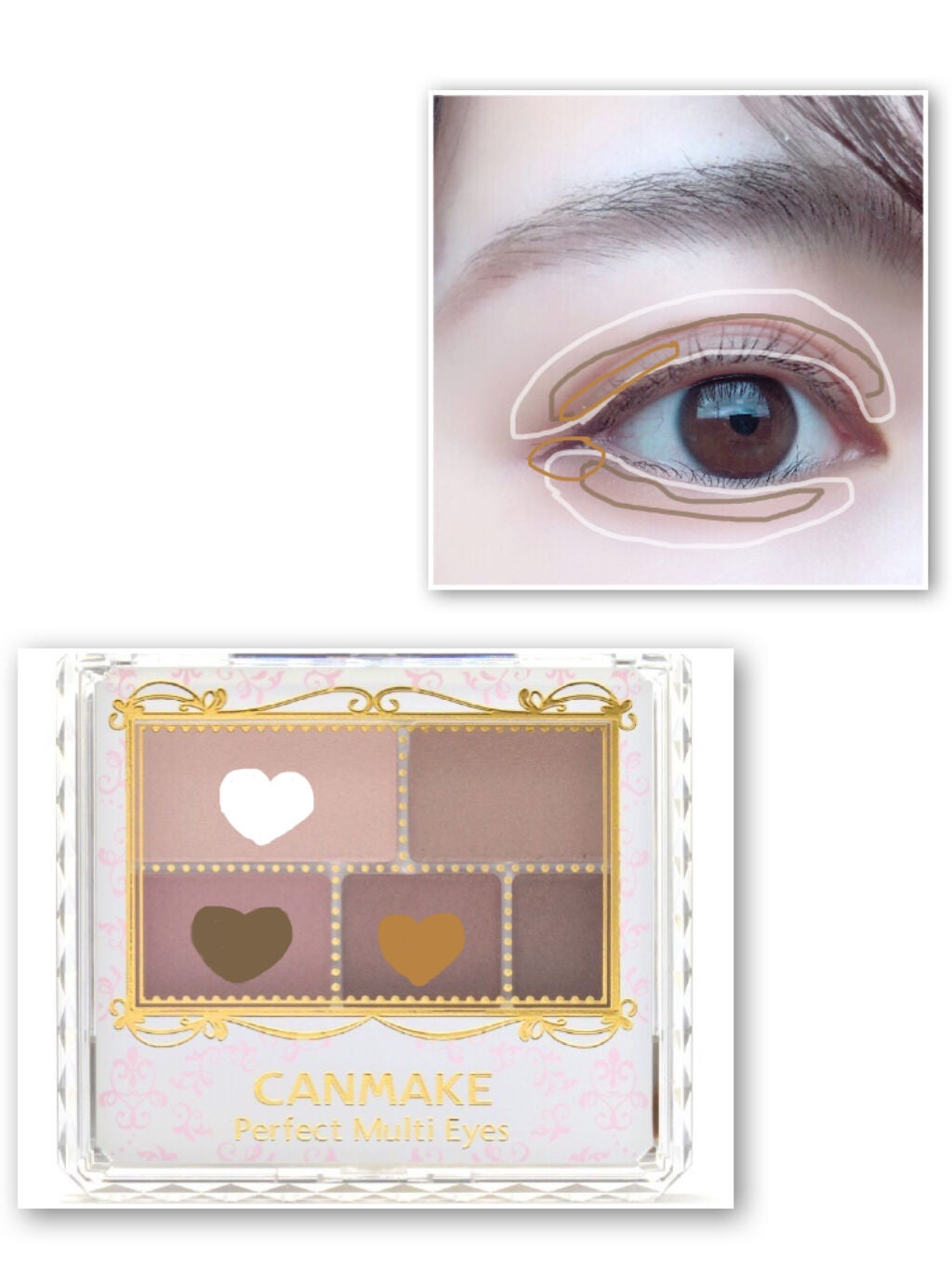 ミックスアイブロウ/キャンメイク/パウダーアイブロウを使ったクチコミ(3枚目)