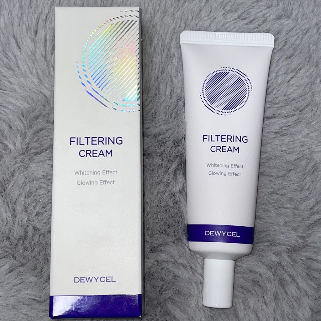 フィルタリングクリーム/DEWYCEL/日焼け止めクリームを使ったクチコミ（1枚目）