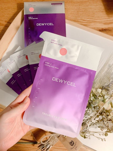 トラブルペアーマスク/DEWYCEL/シートマスク・パックを使ったクチコミ(2枚目)