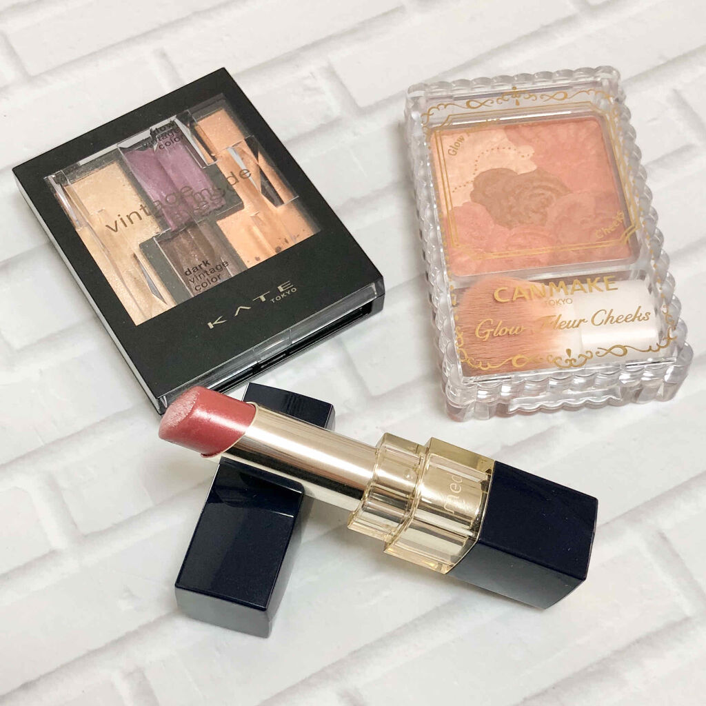 グロウフルールチークス/キャンメイク/パウダーチークを使ったクチコミ（2枚目）