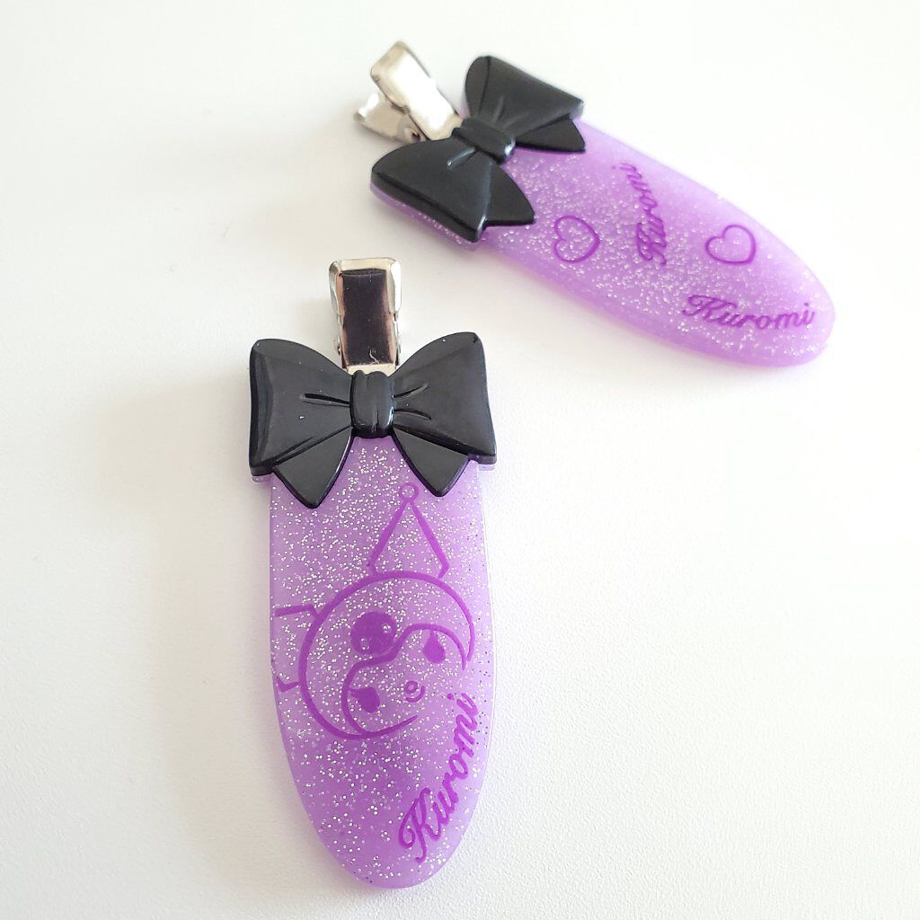 2個入り　ヘアクリップ/サンリオ/ヘアアクセサリーを使ったクチコミ（1枚目）