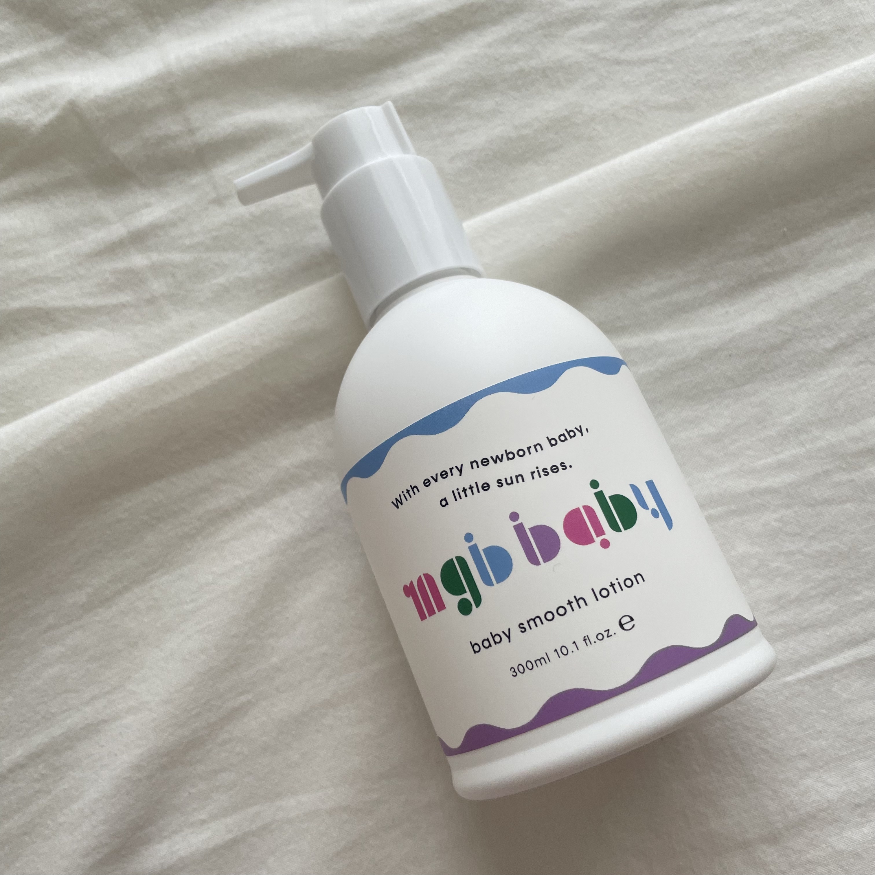 ベビースムースローション/mgb baby/ボディローションを使ったクチコミ（1枚目）