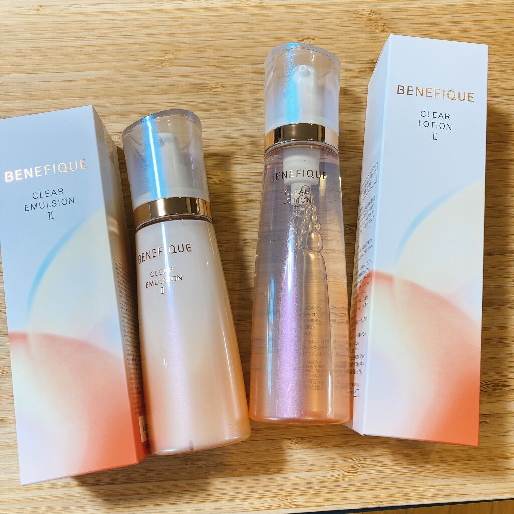 BENEFIQUE  クリアエマルジョンC・I・IIのクチコミ「こちらの乳液はは「浄化とめぐり」がテーマ。
透明感って簡単にいうけど、一番憧れて、そして一番.....」（1枚目）