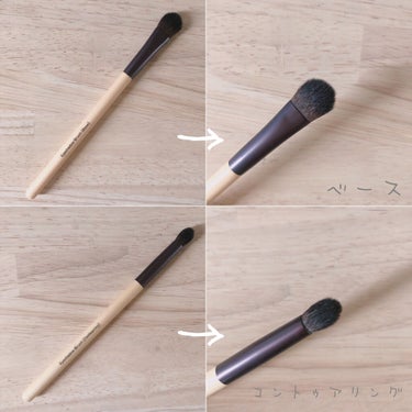 CONTOURING BRUSH (アイシャドウ ブラシ)/innisfree/メイクブラシを使ったクチコミ（3枚目）