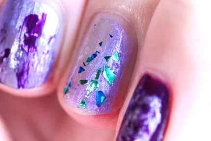 ネイルホリック パーティーフレーク/ネイルホリック/マニキュアを使ったクチコミ(8枚目)