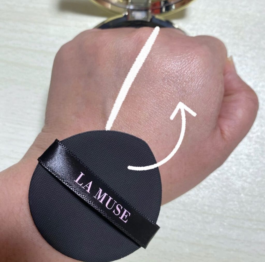 CORRECT CARE COMPLETE CC CUSHION/ラミューズ/クッションファンデーションを使ったクチコミ(3枚目)