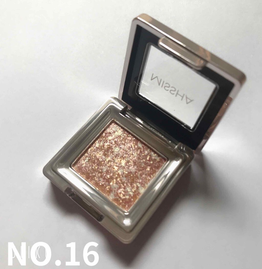 グリッタープリズム シャドウ/MISSHA/グリッターを使ったクチコミ(1枚目)