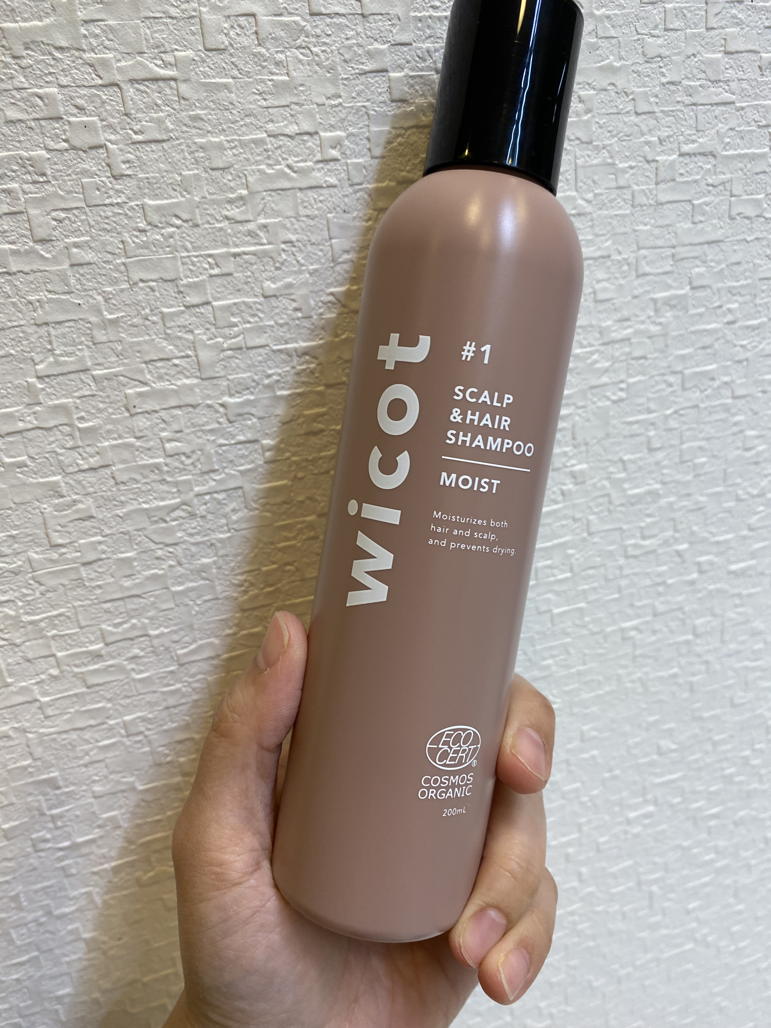 スカルプ＆ヘア シャンプー/トリートメント モイスト シャンプー200ml/wicot/市販シャンプーを使ったクチコミ（1枚目）