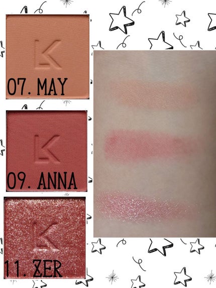 ジャストアイシャドウ/Laka/単色アイシャドウを使ったクチコミ(2枚目)