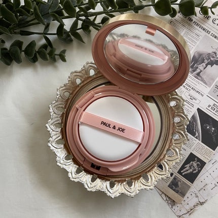 シースルー ヴェール コンパクト/PAUL & JOE BEAUTE/ファンデーションを使ったクチコミ(2枚目)