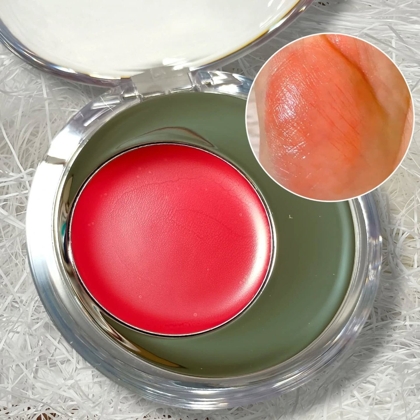 メルティングムードリップ&チーク/moonshot/ジェル・クリームチークを使ったクチコミ(3枚目)