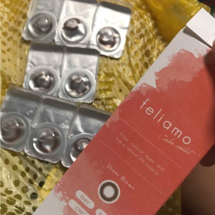 feliamo 1day/feliamo/ワンデー(1DAY)カラコンを使ったクチコミ(1枚目)