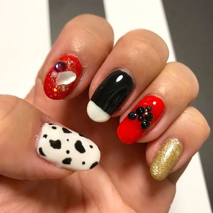 ジェルネイル(ライト対応)/セリア/ジェルネイルを使ったクチコミ(2枚目)