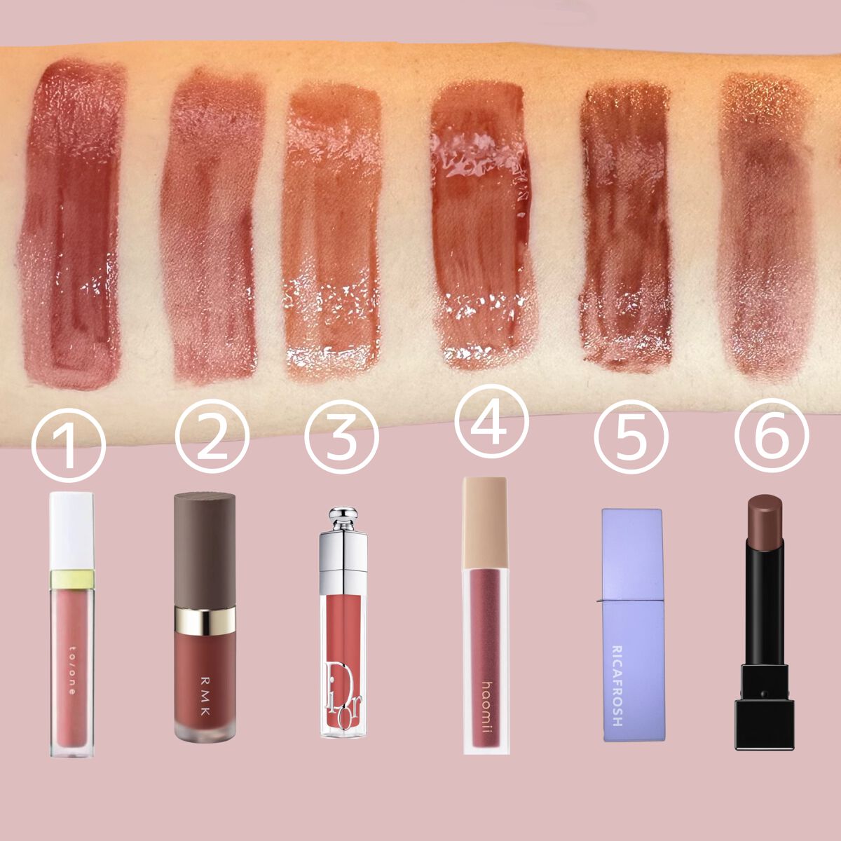 トーン ペタル エッセンス カラー バター/to/one/リップグロスを使ったクチコミ（2枚目）