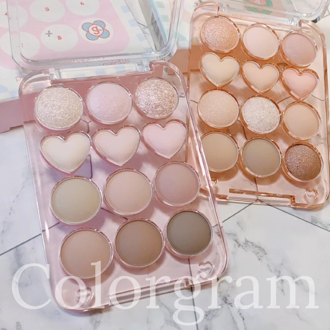 目元チュートリアルアイパレット/Colorgram/アイシャドウパレットを使ったクチコミ（1枚目）