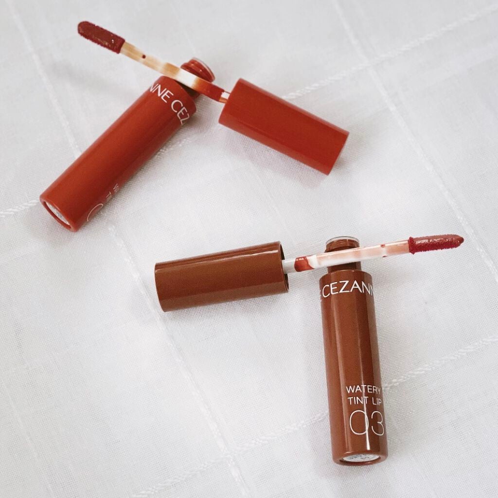 ウォータリーティントリップ/CEZANNE/リップティントを使ったクチコミ(2枚目)