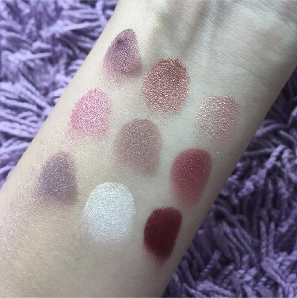Obsessions Eyeshadow Palette/Huda Beauty/アイシャドウパレットを使ったクチコミ（3枚目）