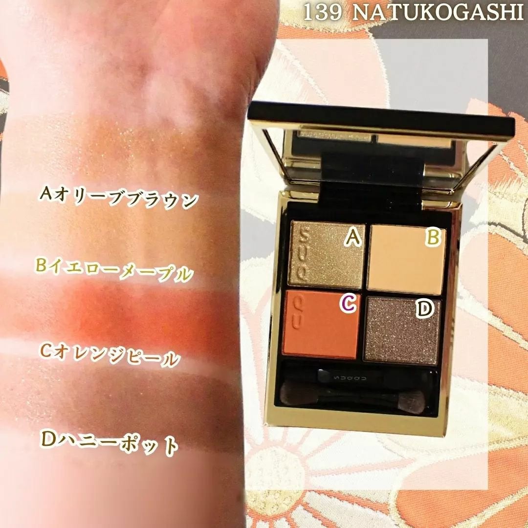 シグニチャー カラー アイズ/SUQQU/アイシャドウパレットを使ったクチコミ(5枚目)