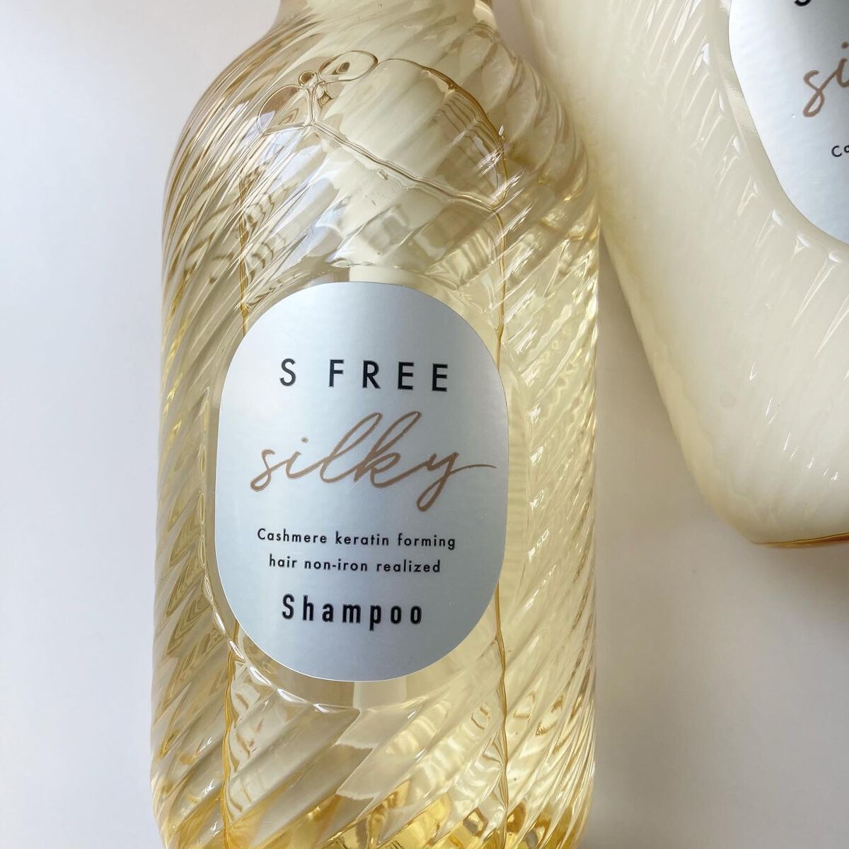 シャンプー シルキースムース／トリートメント シルキースムース /S FREE/市販シャンプーを使ったクチコミ（2枚目）