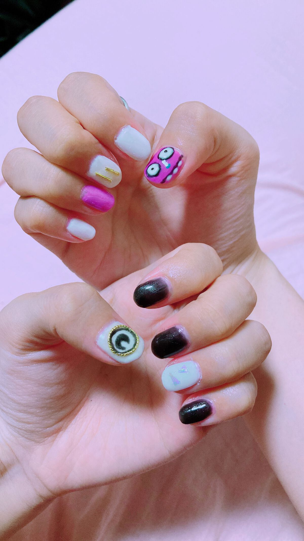 ジェルネイル(ライト対応)/セリア/ジェルネイルを使ったクチコミ(1枚目)