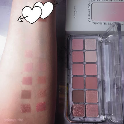 プロ アイ パレット エアー/CLIO/アイシャドウパレットを使ったクチコミ(5枚目)