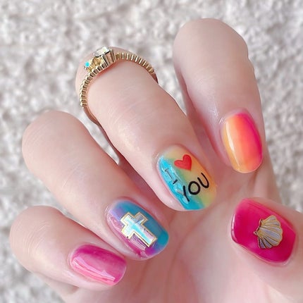 ウィークリージェル/HOMEI/ジェルネイルを使ったクチコミ(5枚目)