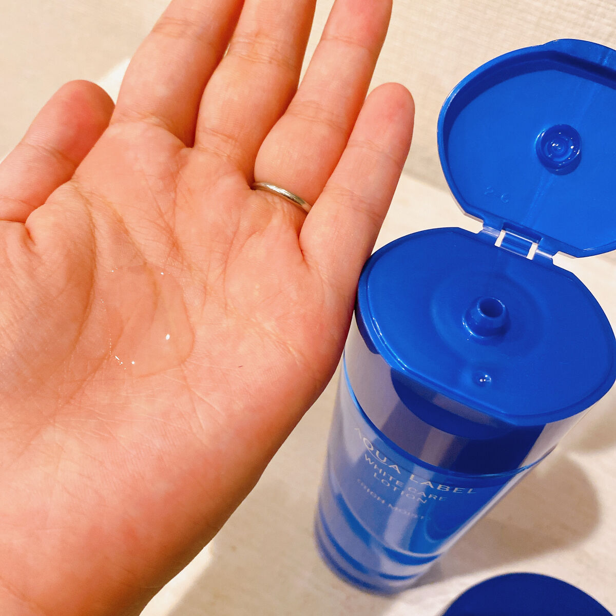 ブライトニングケア ローション RM（医薬部外品）/アクアレーベル/化粧水を使ったクチコミ（3枚目）