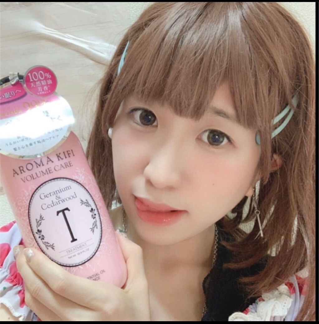 ボリュームケアシャンプー/トリートメント/AROMA KIFI/シャンプー・コンディショナーを使ったクチコミ(4枚目)