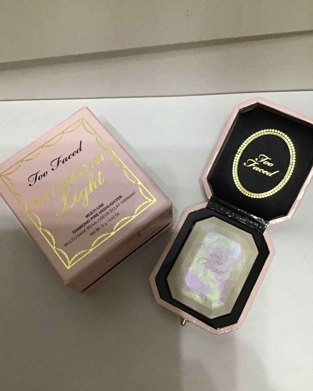 ダイヤモンドライト マルチユース ハイライター/Too Faced/パウダーハイライトを使ったクチコミ（1枚目）